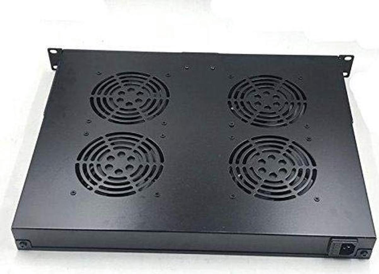 Alt view image 3 of 5 - RAISING ELECTRONICS Rack Mount Digital Server Fan Cooling System with 4 Fans 1U