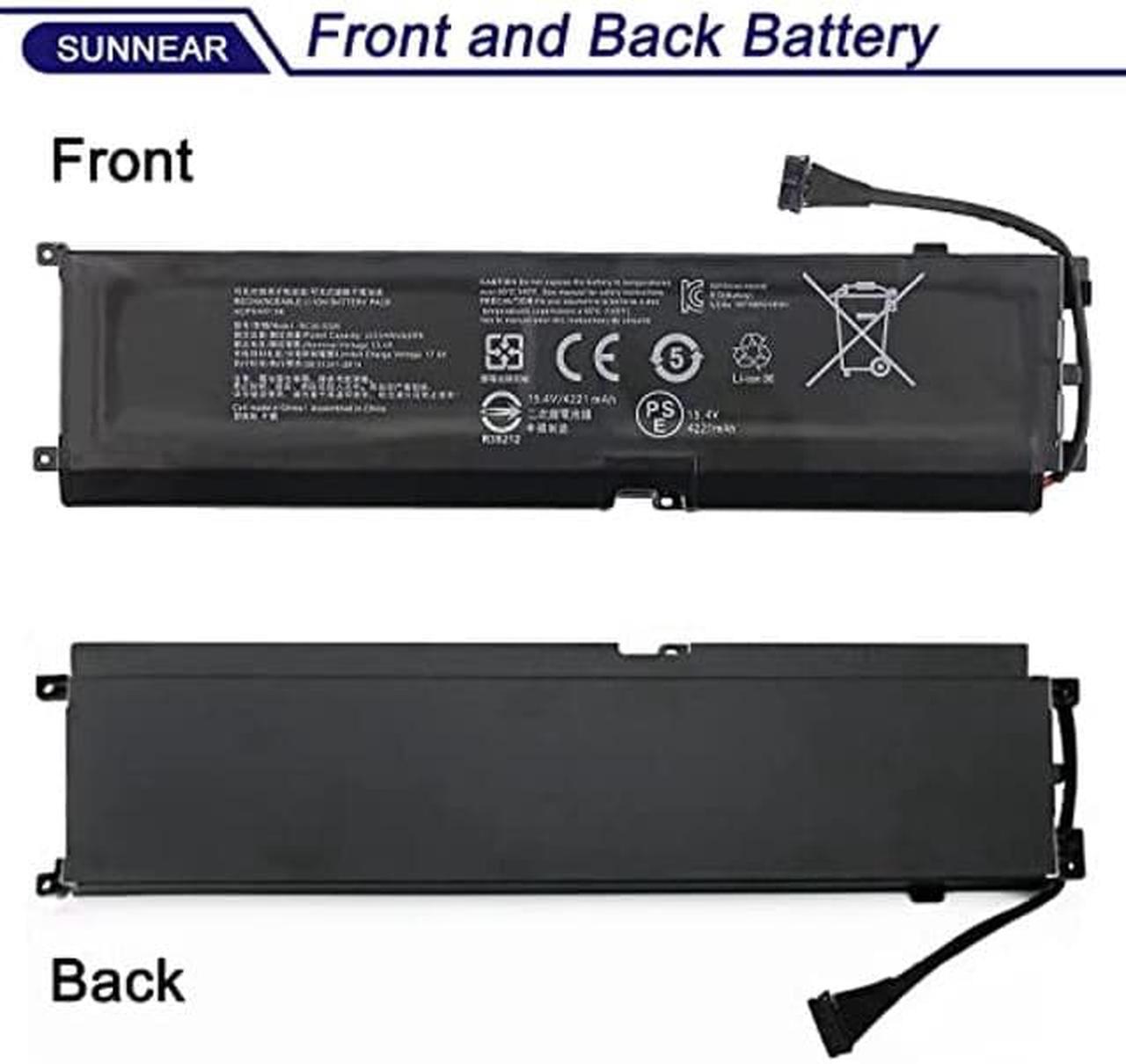 Alt view image 3 of 5 - SUNNEAR RC30-0328 Laptop Battery Replacement for Razer Blade 15 Base 2020 2021 RZ09-0328 RZ09-0328X RZ09-03286 RZ09-03287 RZ09-03289 RZ09-03287E22 RZ09-0369 RZ09-0369X RZ09-0410 RZ09-0410BE22