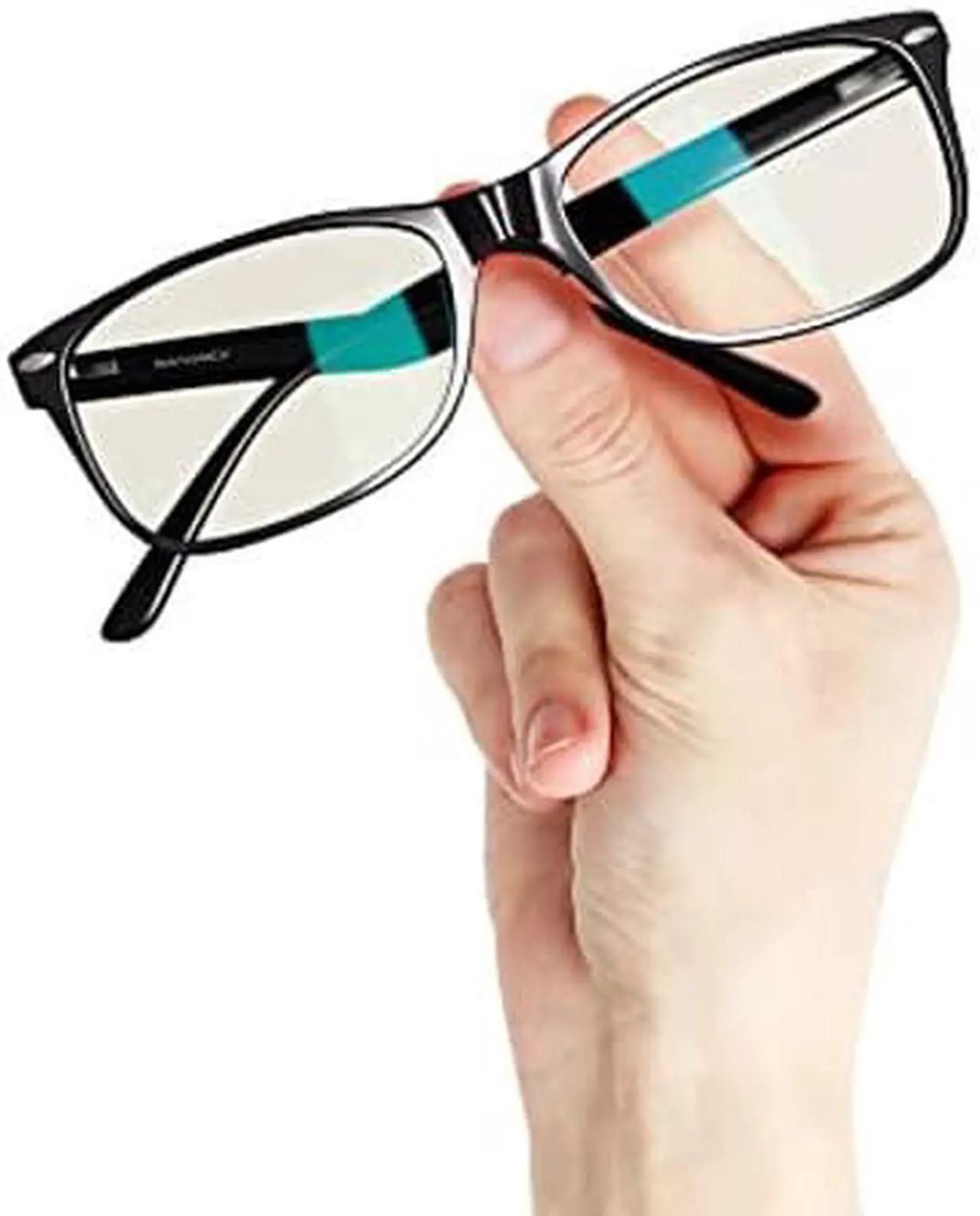 Main image of Swanwick Blue Light Blocking Glasses for Women, Men Anti Eyestrain Headache for Computer, Gaming, TV, Phone Screen. Sleep Aid. Classic Day Swannies (Small, Black)