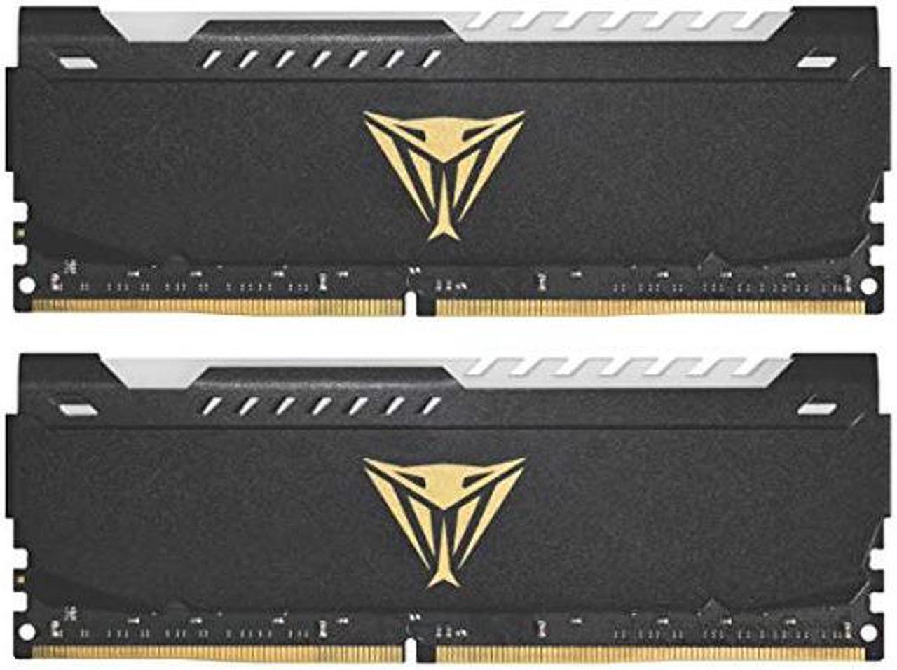 Alt view image 2 of 5 - Patriot Viper Steel RGB DDR4 32GB (2 x 16GB) 3200MHz Kit - PVSR432G320C8K