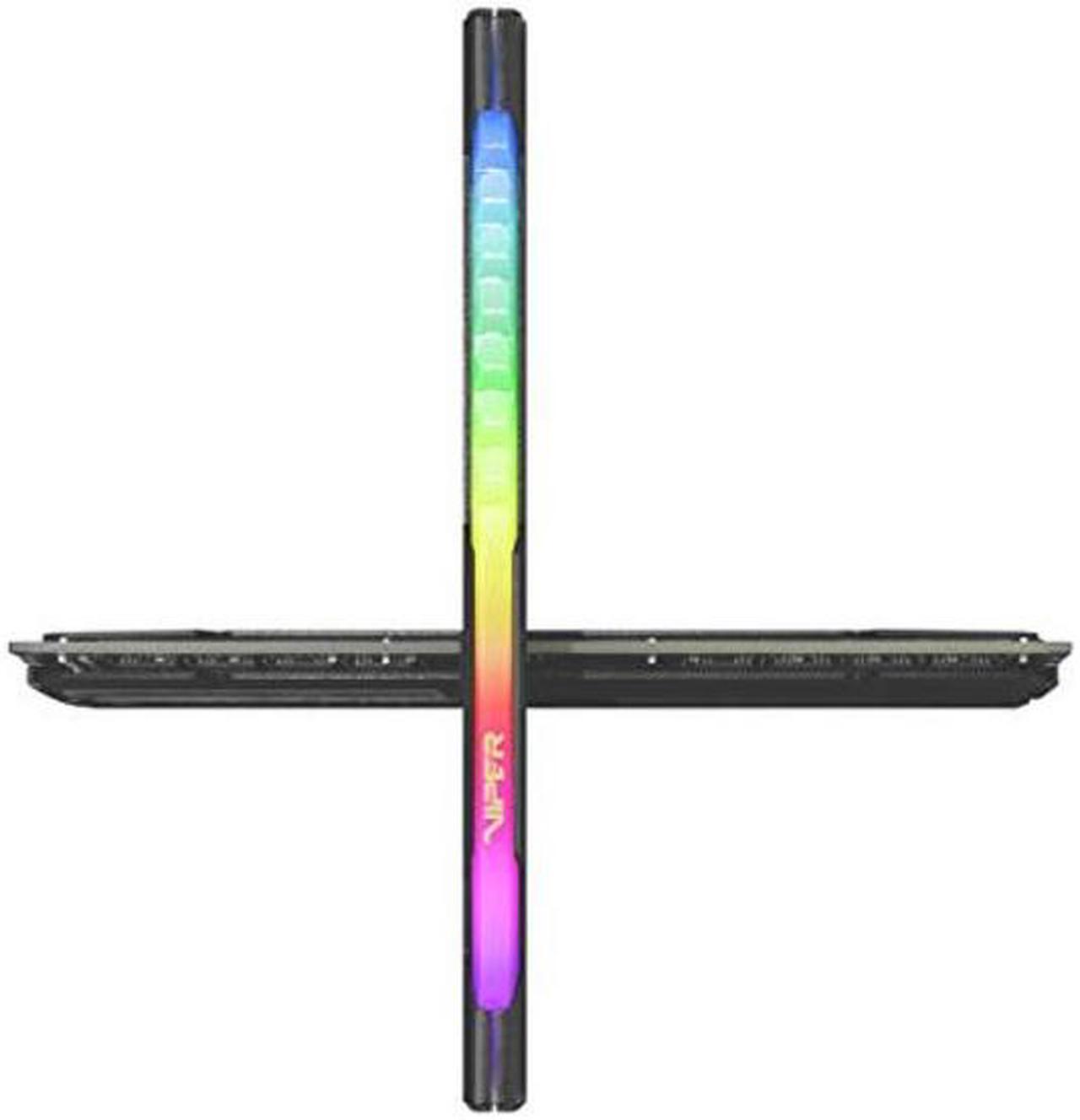 Alt view image 5 of 5 - Patriot Viper Steel RGB DDR4 32GB (2 x 16GB) 3200MHz Kit - PVSR432G320C8K