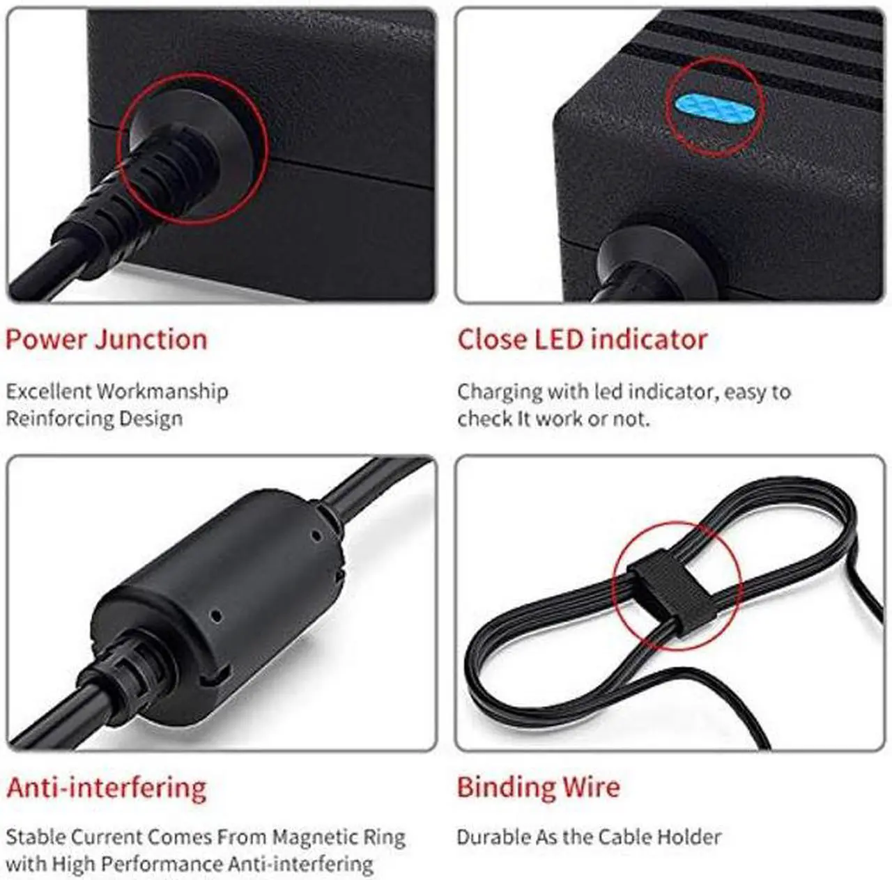 Alt view image 4 of 5 - Delippo 230W 19.5V 11.8A Laptop Power Supply for Razer Blade RC30-024801 Pro 17/4K 15 w/GTX1060/GTX1070/RTX2070/RTX2080 RZ09-02886E92-R3U1