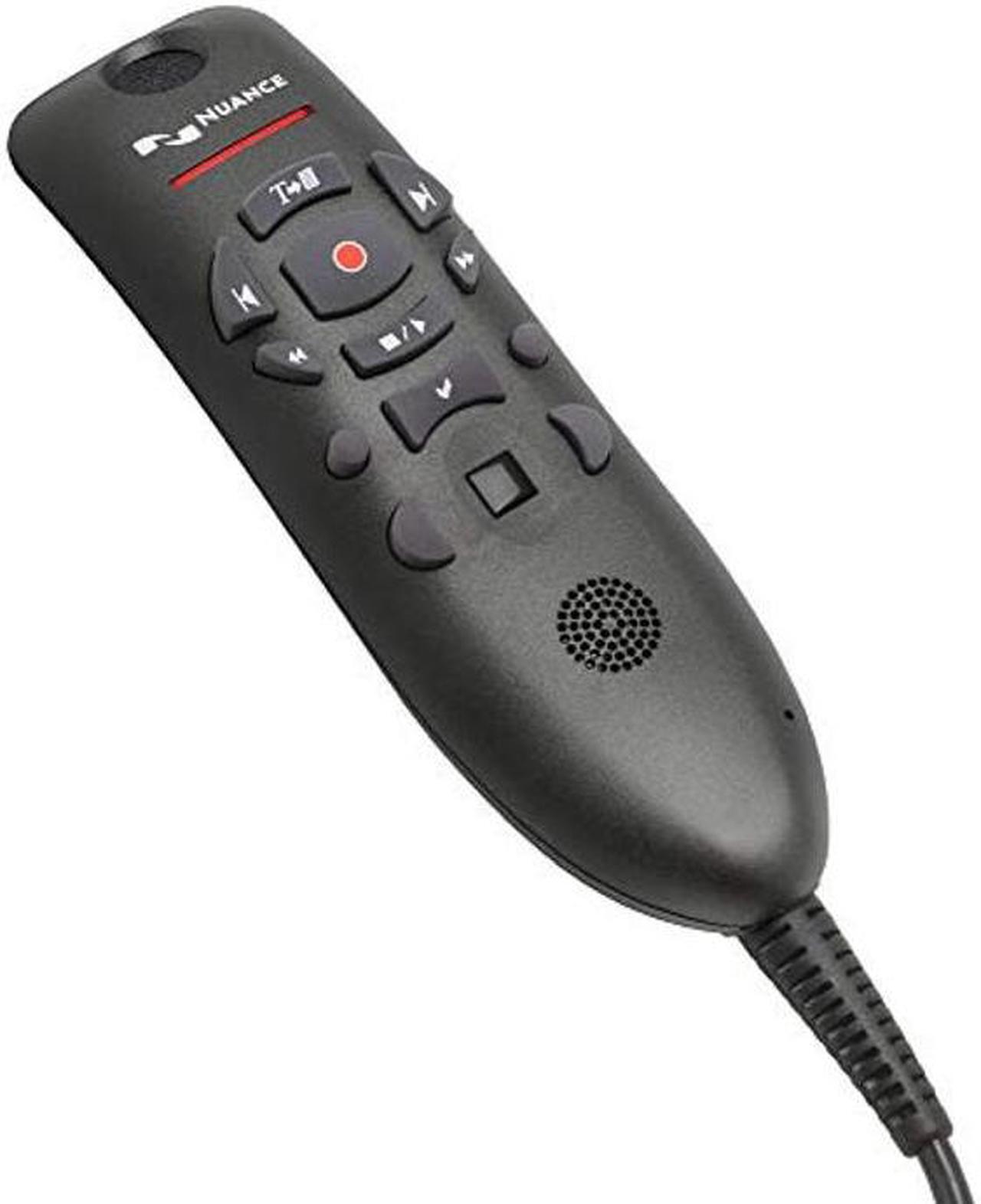 Main image of Nuance PowerMic III Microphone for Dragon (Non-Healthcare), 9 Ft Cord, Dictate Documents and Control your PC - all by Voice, [PC Disc]