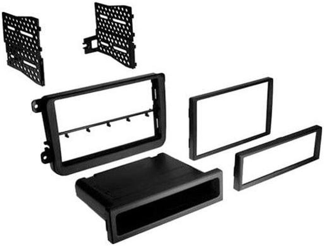 Main image of CRUX Interfacing Solutions DKVW-52B | Radio Replacement with Steering Wheel Control Retention and Dash Kit for Select VW Vehicles