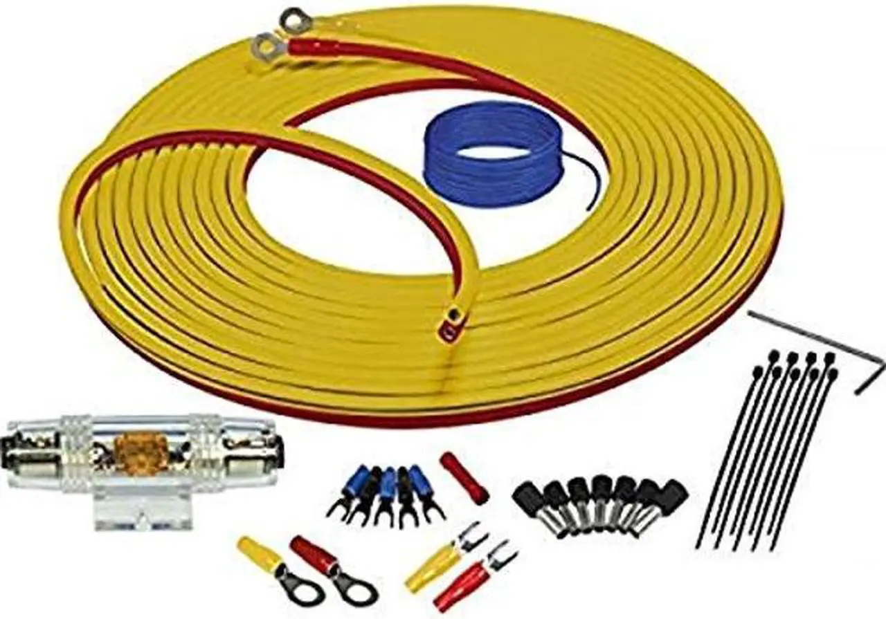 Main image of Stinger SEA4287 Marine Complete Amplifier Installation Kit 7-Meters of 8 Gauge Power + Ground