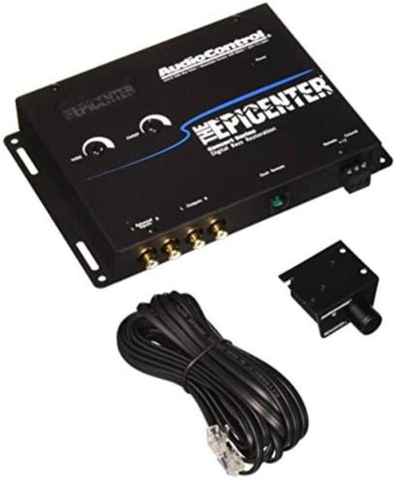 Main image of AudioControl Epicenter Digital Bass Control Processor, Car Audio Enhancer with Wired Remote Control (Black)
