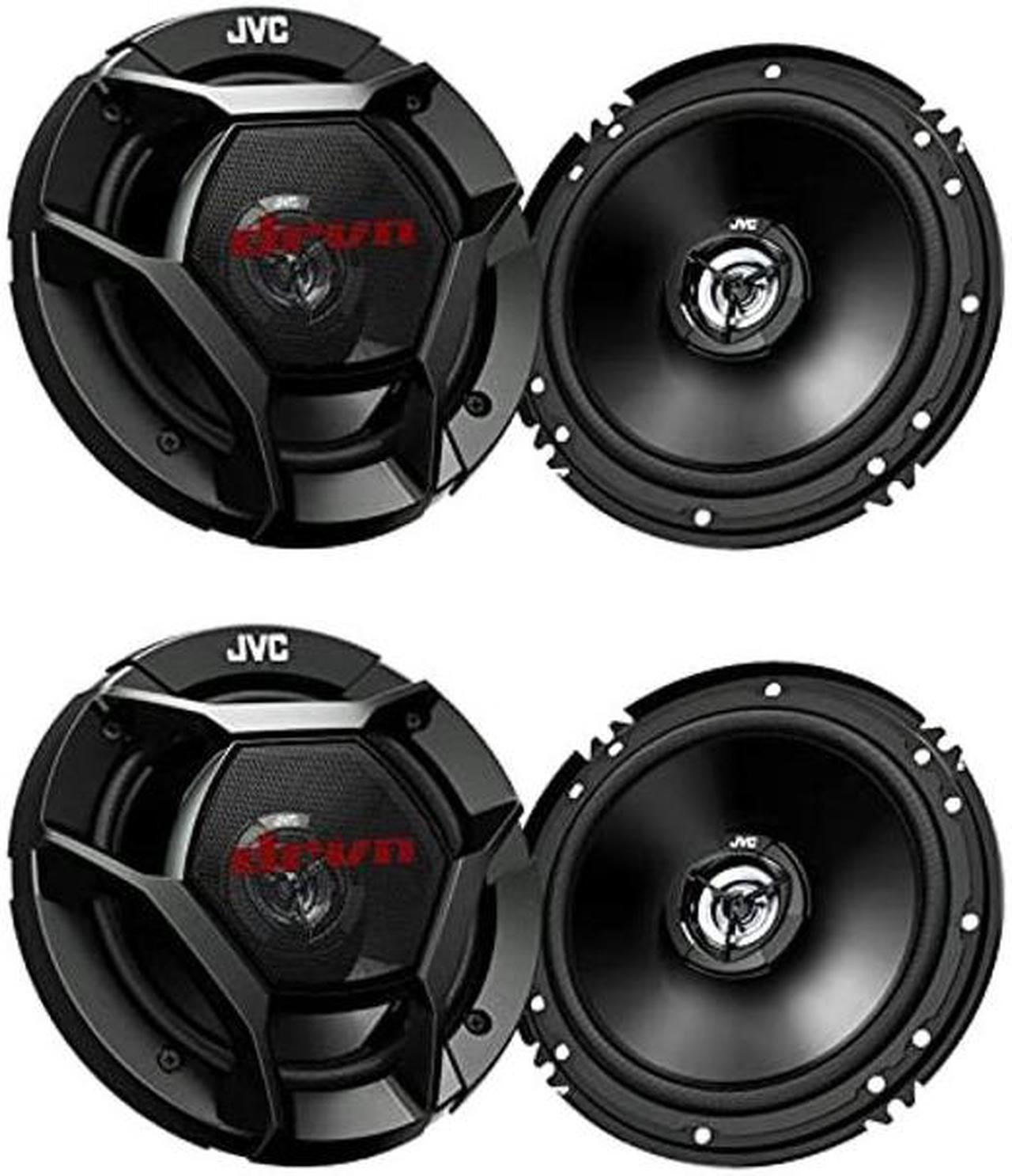 Main image of (4) JVC CS-DR621 6-1/2" 6.5" 2-Way Coaxial Car Audio Speakers / 300 Watts Max