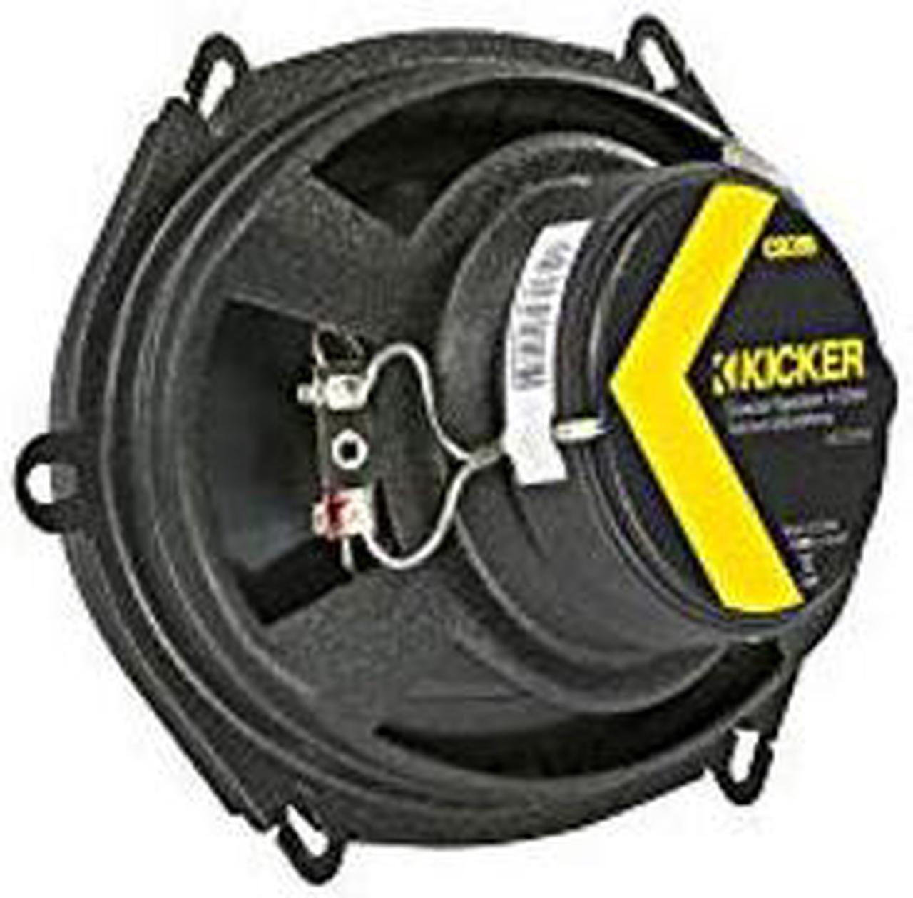Alt view image 5 of 5 - KICKER 46CSC684 - Two Pairs of CS-Series CSC68 6x8-Inch (160x200mm) Coaxial Speakers, 4-Ohm (2 Pairs)