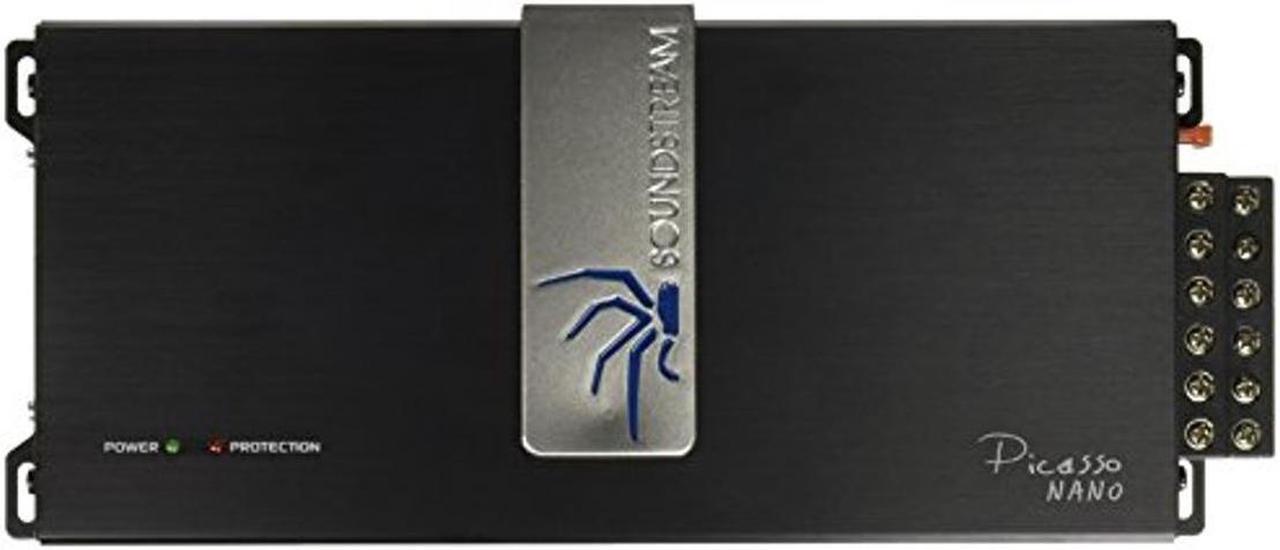 Alt view image 2 of 4 - Soundstream PN5.640D Picasso Nano 640 W 5-Channel Class D Digital Car Audio Amplifier