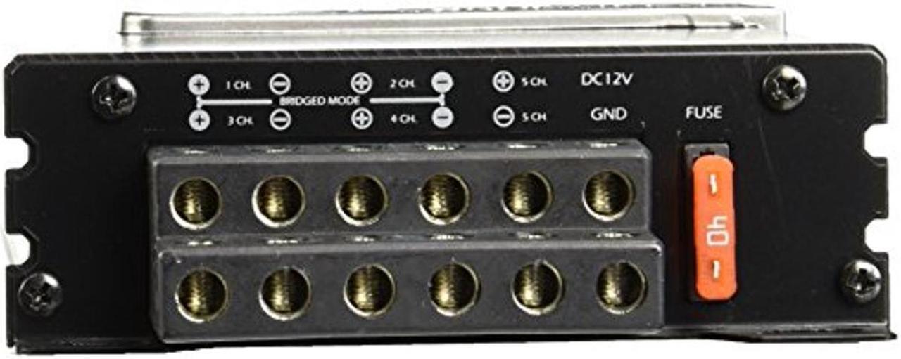 Alt view image 4 of 4 - Soundstream PN5.640D Picasso Nano 640 W 5-Channel Class D Digital Car Audio Amplifier