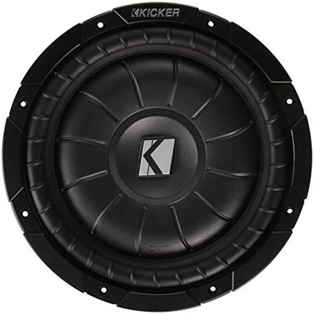 Main image of KICKER 43CVT104 COMPVT 800w 10" 4-Ohm SVC Slim Shallow Car Subwoofer Sub CVT10-4
