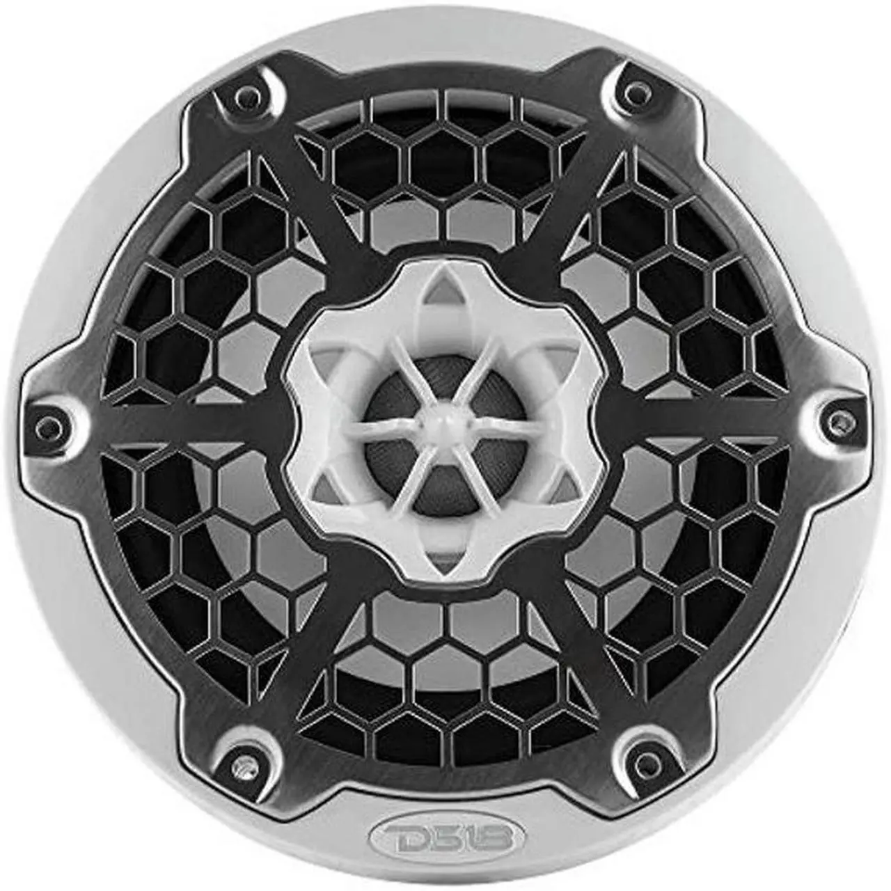 Alt view image 5 of 5 - DS18 Hydro NXL-6M/WH - High End Mesh Grill Coaxial Speaker Pair - 2-Way Car Speaker with Integrated RGB Lights - 300 Watt Car Audio System - Water Resistant Speakers - 6.5 Inches, White