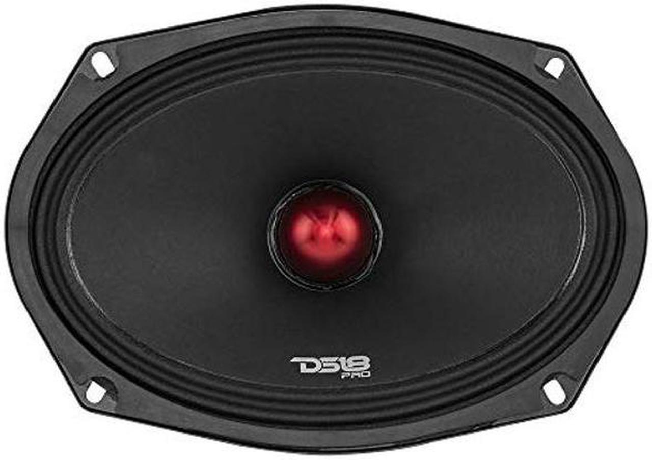 Alt view image 5 of 5 - DS18 Bundle Car Speakers 2X 6.5 Bullet Midrange Speakers 2X 6x9 Bullet Midrange Loudspeakers - Pro Audio, Door Speakers for Car, Truck and Motorcycle Stereo Sound System - 4 Speakers