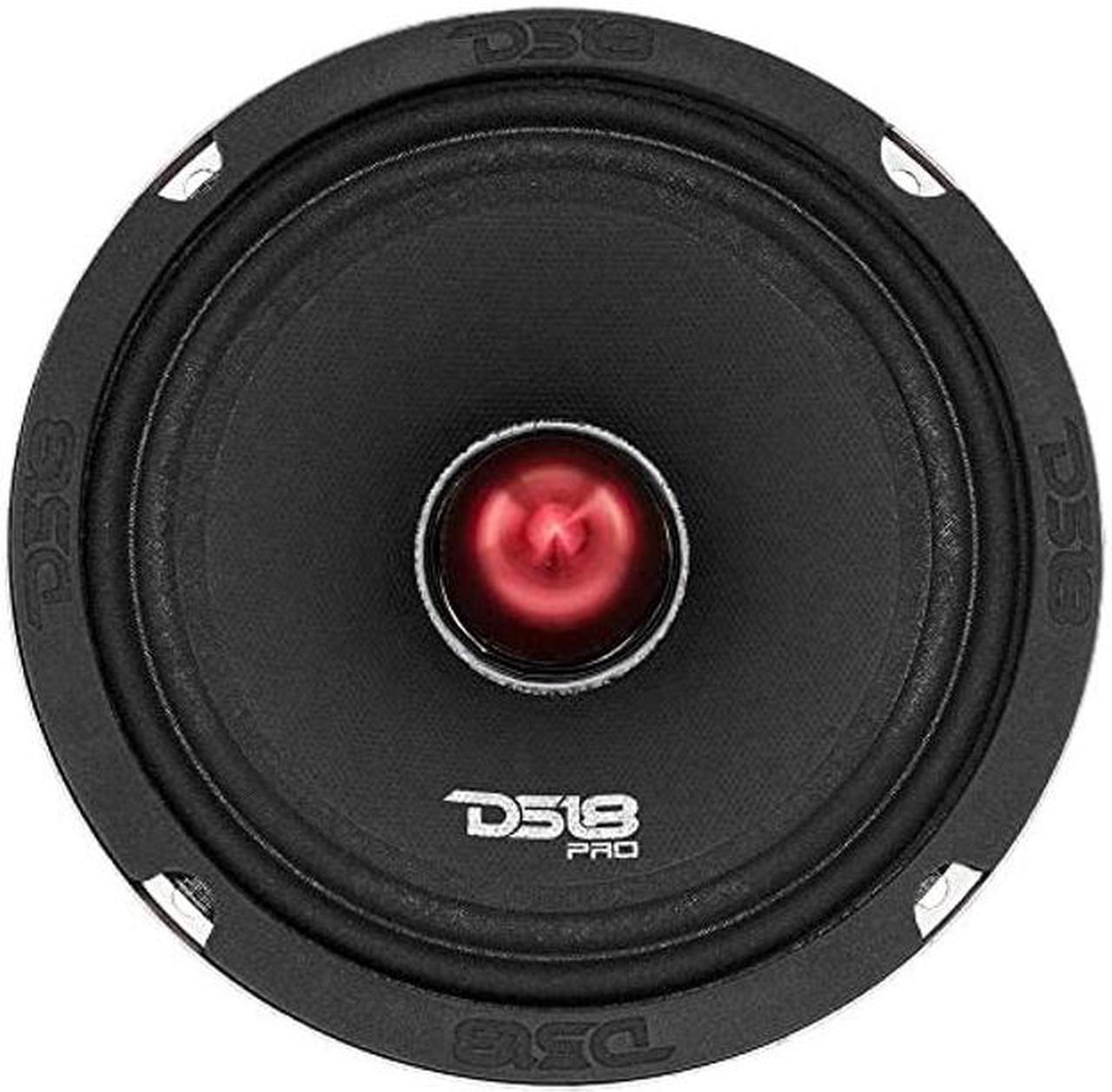 Alt view image 4 of 5 - DS18 Bundle Car Speakers 2X 6.5 Bullet Midrange Speakers 2X 6x9 Bullet Midrange Loudspeakers - Pro Audio, Door Speakers for Car, Truck and Motorcycle Stereo Sound System - 4 Speakers