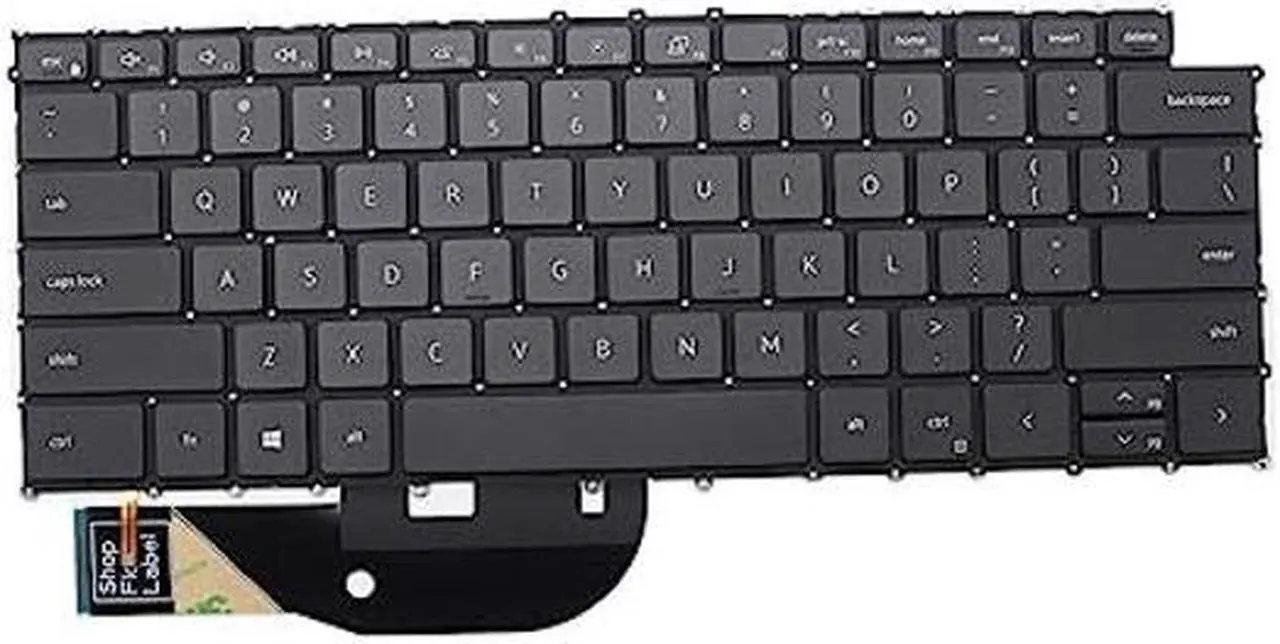 Main image of New Replacement Keyboard Compatible with Dell XPS 9500 9510 9520 P91F 9700 9710 9720 P92F Precision 5550 5560 5750 5760 2R30J 02R30J with Backlit