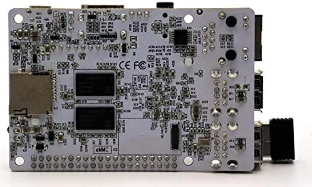 Alt view image 3 of 5 - Libre Computer Le Potato Mini Single Board Computer with USB WiFi 4 and Heatsink (2GB WiFi 4, Libre Blue)