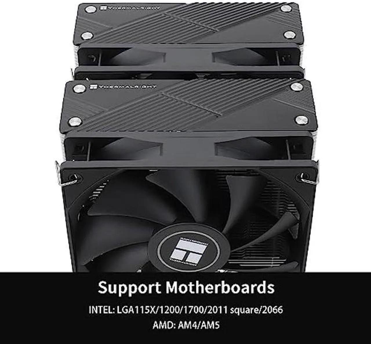 Alt view image 3 of 5 - Thermalright Phantom Spirit 120 CPU Air Cooler, 7 Heat pipes CPU Cooler,Dual 120mm TL-C12B V2 PWM Fan, AGHP 4.0 Technilogy,S-FDB Bearing,For AMD AM4 AM5/Intel 1700/1150/1151/1200/2011,PC Cooler(PS120)