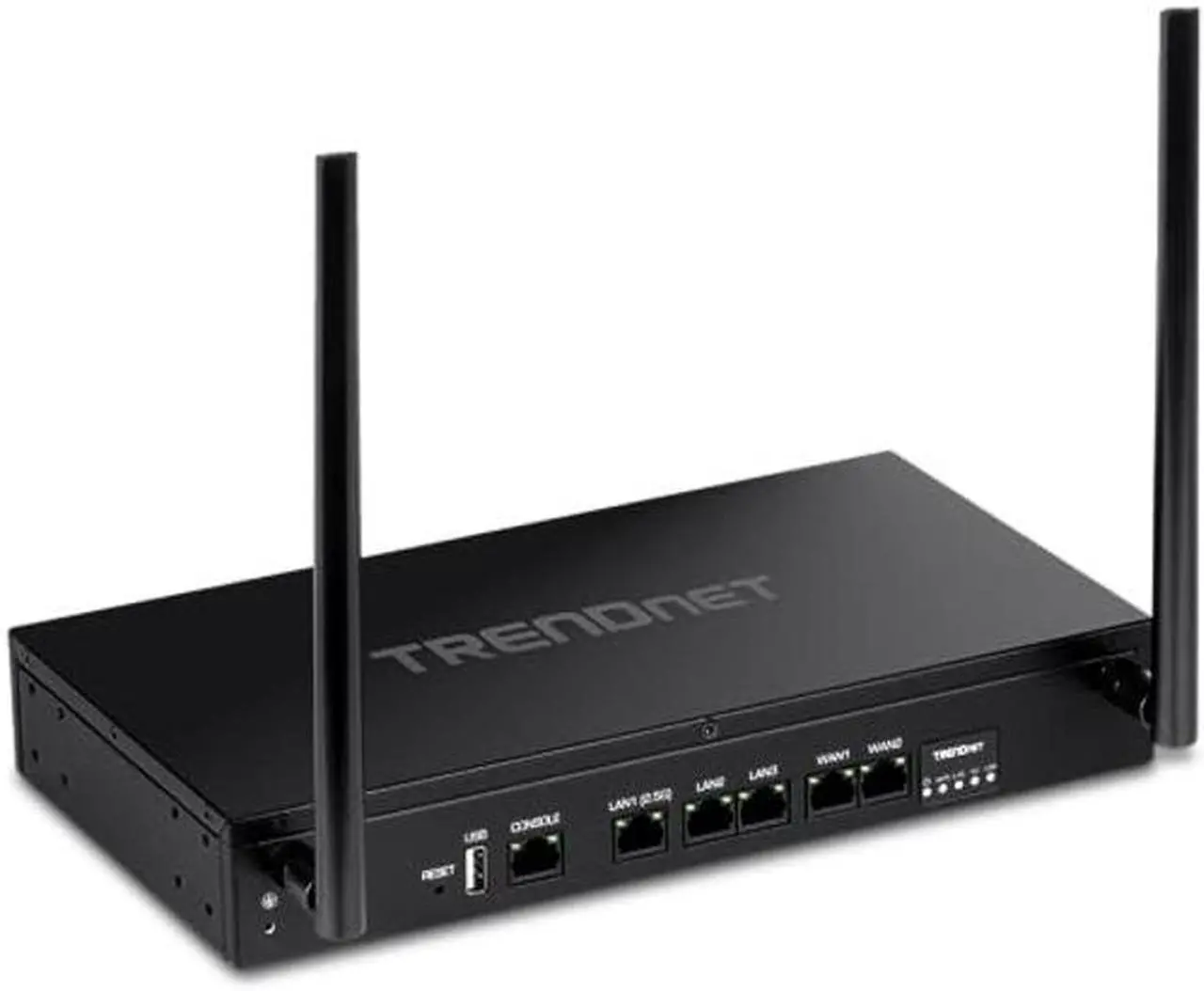 Main image of TRENDnet AX1800 Dual-Band WiFi 6 Gigabit Dual-WAN VPN Router, Small Business, Virtual Private Network, Inter-VLAN Routing, QoS, 2.5G Support, Pre-Encrypted Wireless, Black, TEW-929DRU