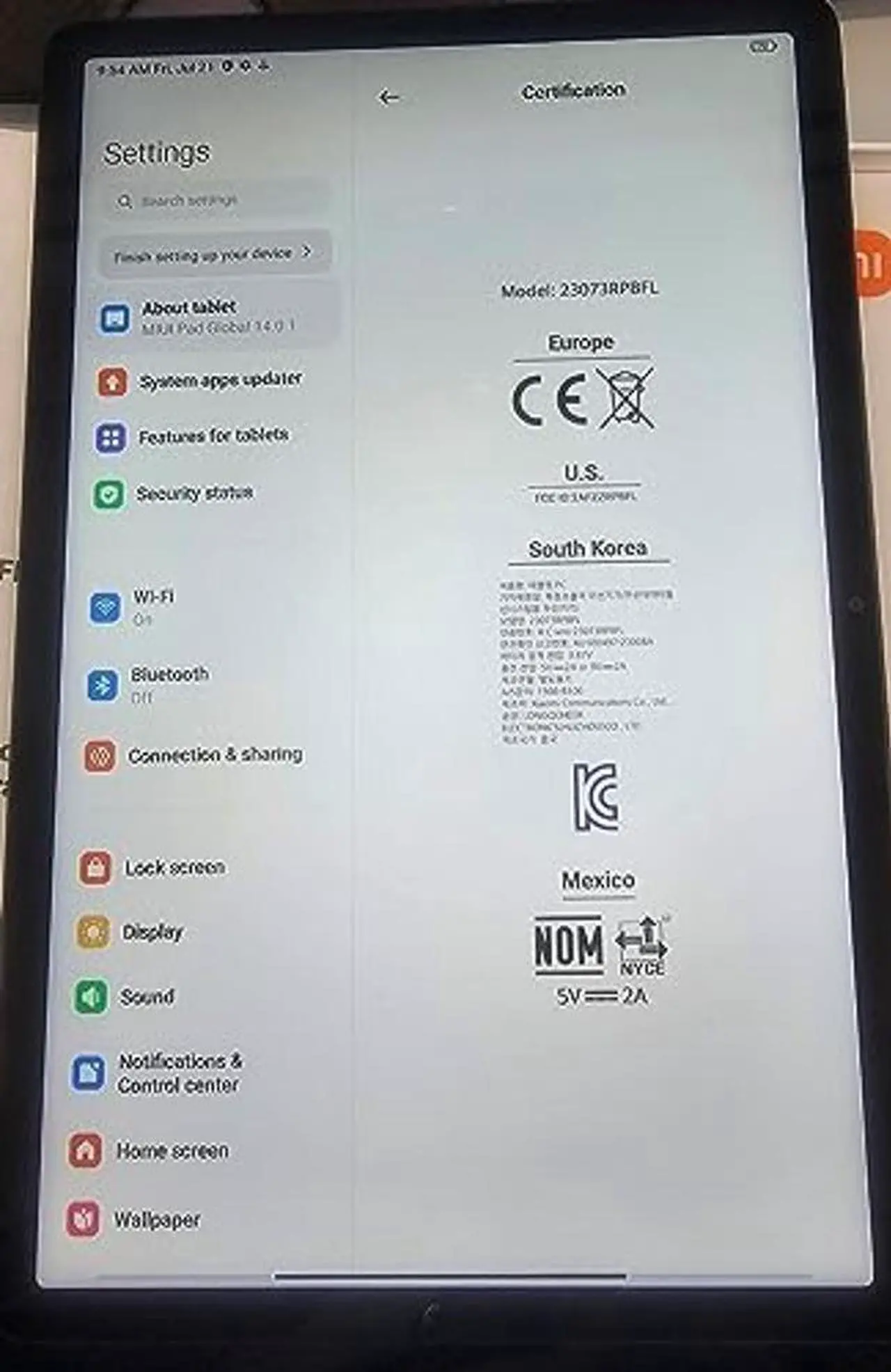 Alt view image 2 of 2 - Xiaomi Redmi Pad SE Only WiFi 11" Octa Core 4 Speakers Dolby Atmos 8000mAh Bluetooth 5.3 8MP + (33w Dual USB Fast Car Charger Bundle) (128GB + 6GB, Lavender Purple Global)