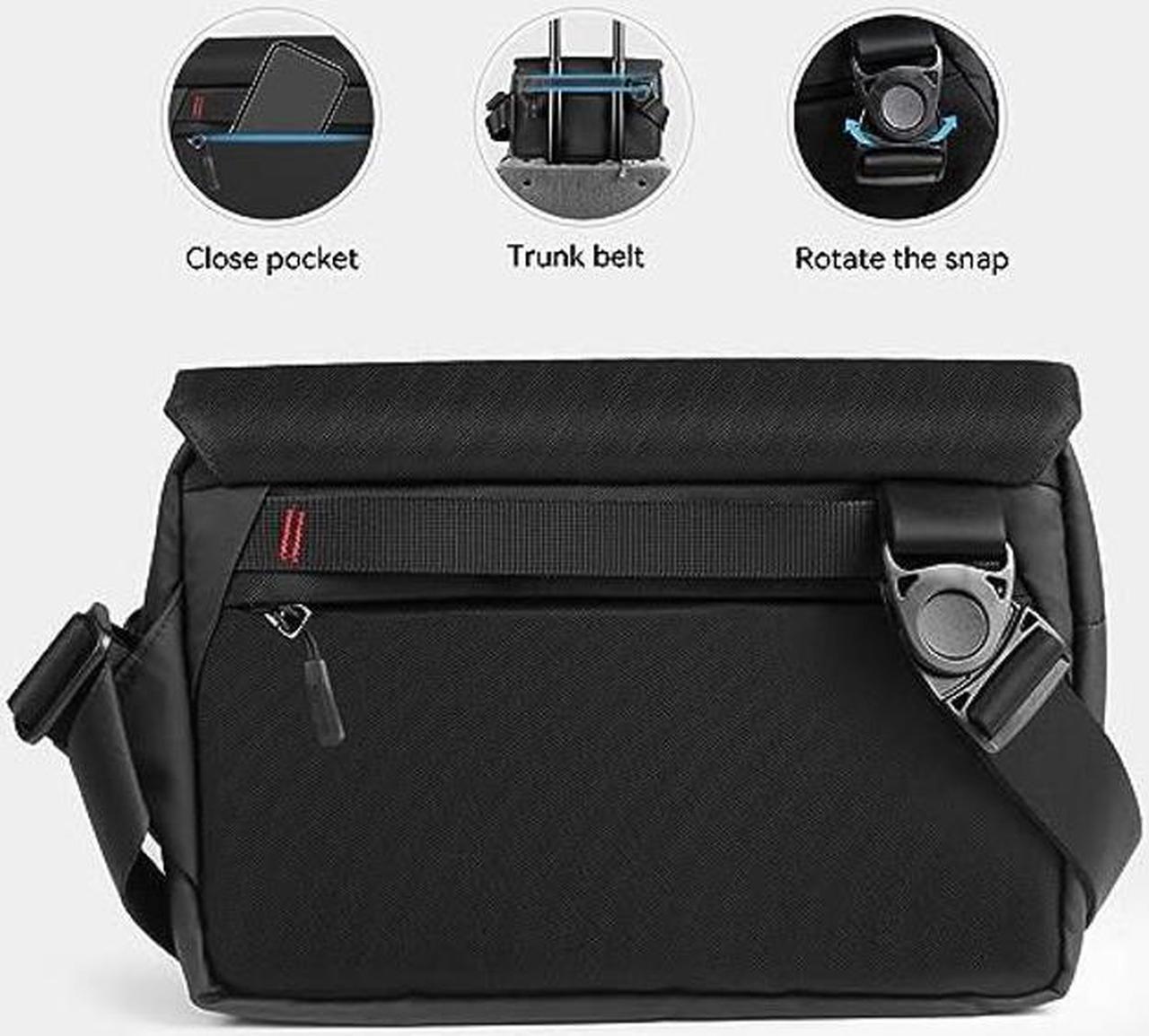 Alt view image 4 of 5 - Smatree Daily Messenger Bag for 11inch iPad Pro, 10.9inch iPad Air 5, Shoulder Bag for 9.7-11 inch Tablet, Waterproof Lightweight Carrying Bag with Smart Organization for Accessories for Work Travel