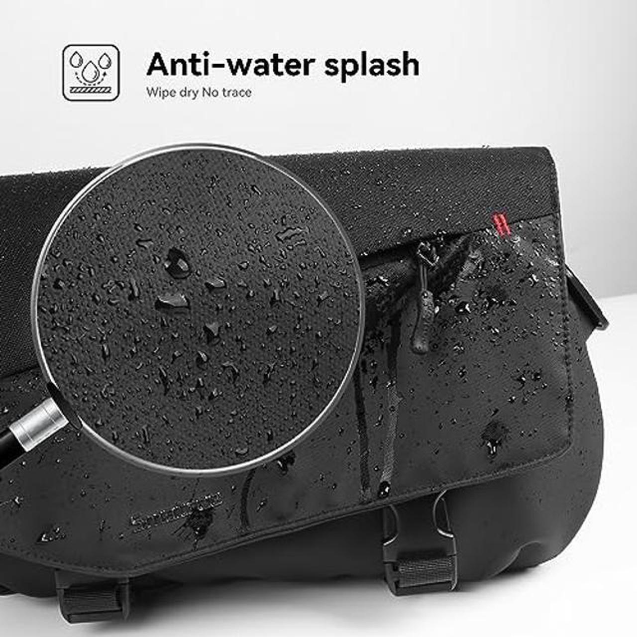 Alt view image 5 of 5 - Smatree Daily Messenger Bag for 11inch iPad Pro, 10.9inch iPad Air 5, Shoulder Bag for 9.7-11 inch Tablet, Waterproof Lightweight Carrying Bag with Smart Organization for Accessories for Work Travel