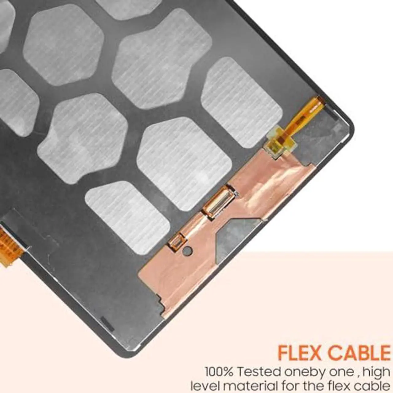Alt view image 3 of 5 - for Samsung Galaxy Tab S7 FE T730 Screen Replacement T730 T733 T736 T738U T735 T737 LCD Display Touch Screen Digitizer Full Assembly,with Tools(Black)
