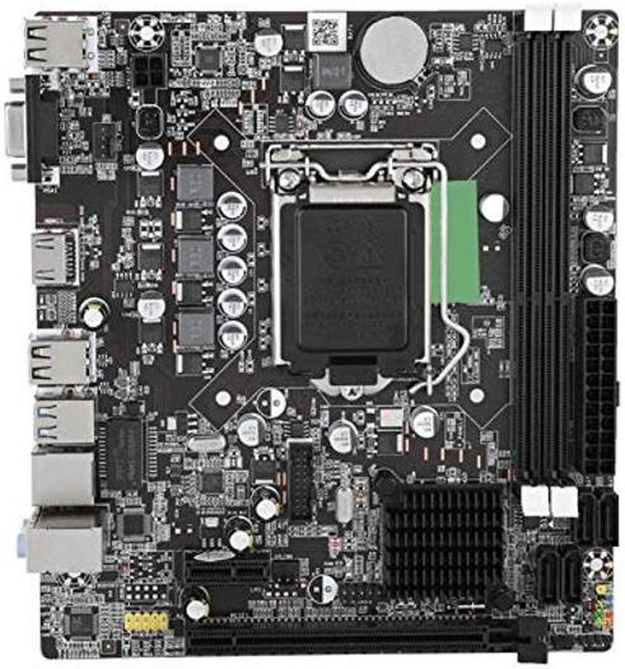 Alt view image 2 of 4 - LGA 1155 Motherboard,Desktop Computer Motherboard USB3.0 SATA Mainboard,Support VGA + HDMI Dual Output for Intel B75