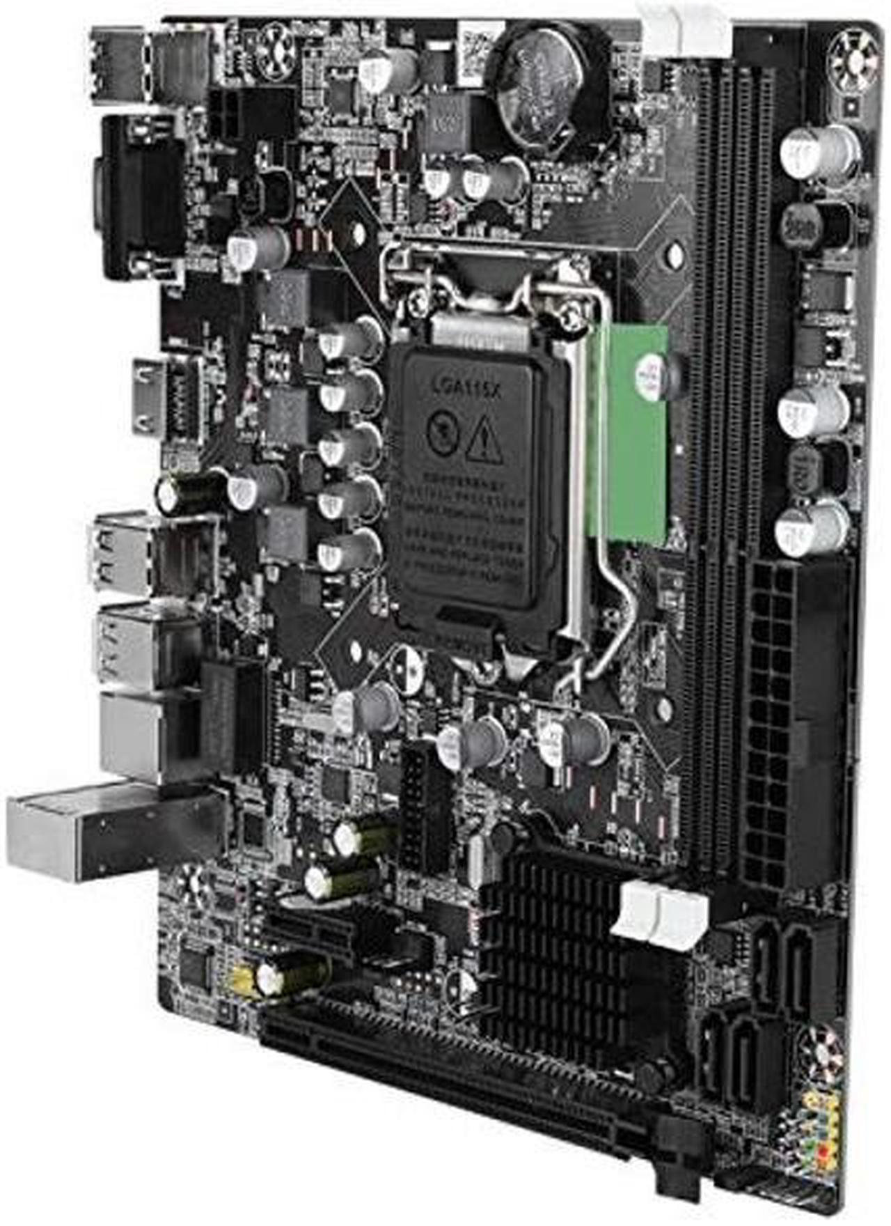 Alt view image 4 of 4 - LGA 1155 Motherboard,Desktop Computer Motherboard USB3.0 SATA Mainboard,Support VGA + HDMI Dual Output for Intel B75