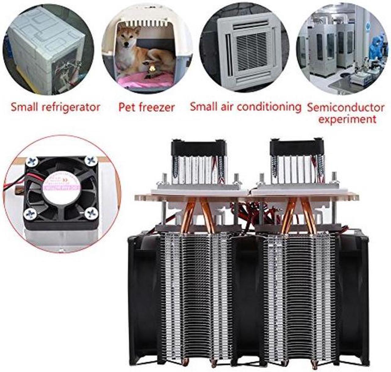 Alt view image 5 of 5 - Thermoelectric Peltier Cooling Fan System with Dehumidification Function for Small Refrigerator & Air Conditioning