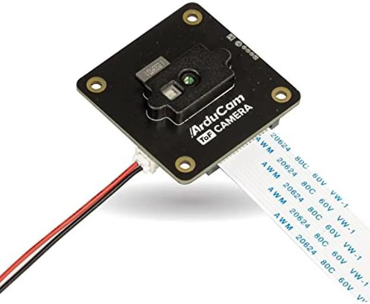 Main image of Arducam ToF Camera, 0.43MP Color Rolling Shutter Camera Module with Case for Raspberry Pi and Nvidia Jetson Nano/NX, Depth Sensing Solution ToF Tech Camera