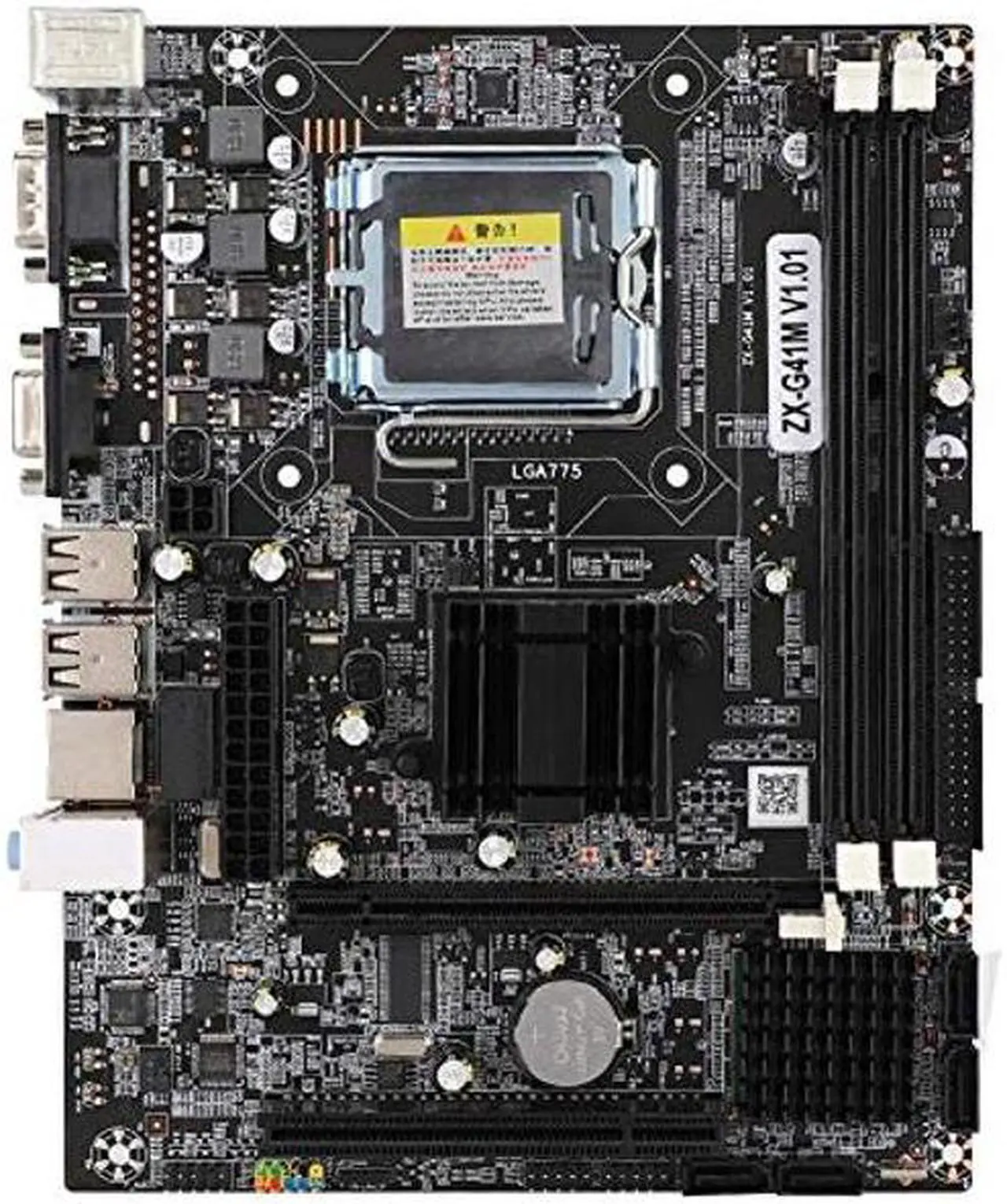 Alt view image 3 of 5 - for Intel G41M LGA775 DDR3 1600/1333MHz SATA2.0 Computer Motherboard VGA Output Desktop Mainboard