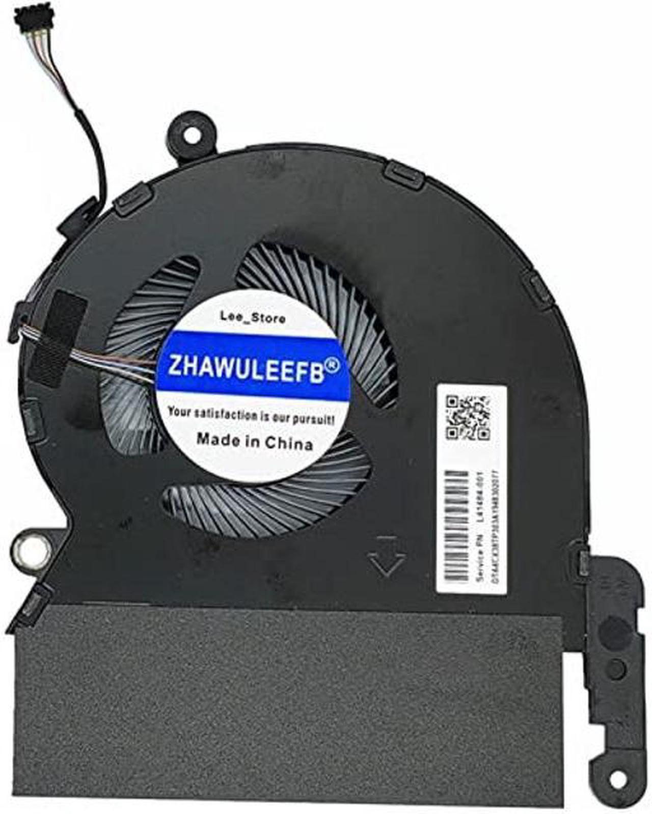 Alt view image 5 of 5 - ZHAWULEEFB Replacement New Laptop CPU+GPU Cooling Fan for HP 15-DF Spectre i7-8750H Version Series L41485-001 ND85C07-18C13 L41484-001 ND85C07-18C14 DC5V 0.5A Fan