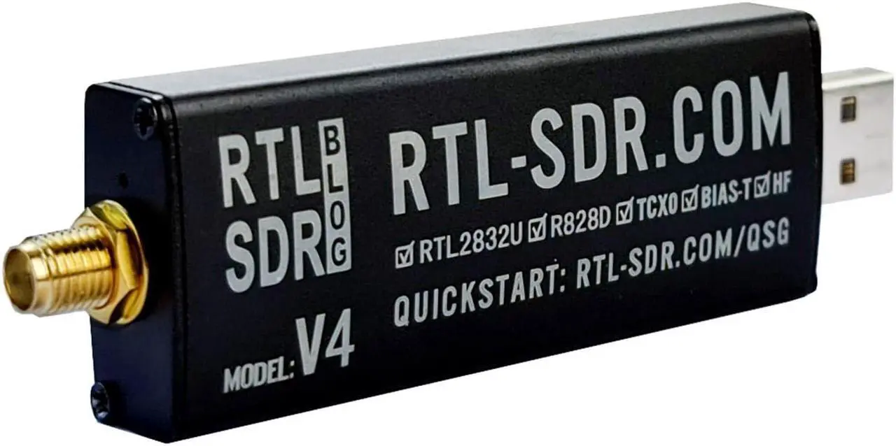 Alt view image 2 of 5 - RTL-SDR Blog V4 R828D RTL2832U 1PPM TCXO SMA Software Defined Radio (Dongle Only)