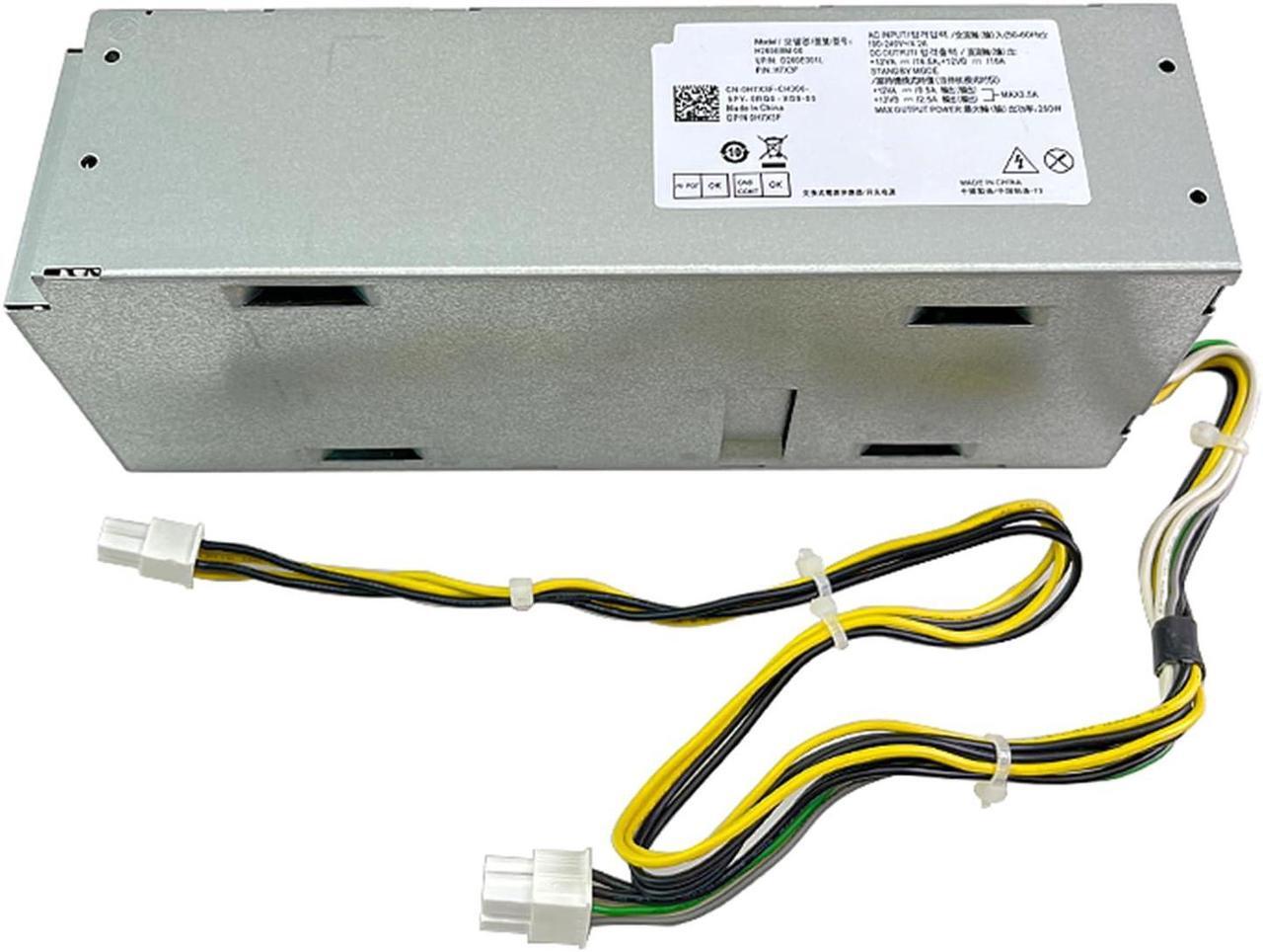 Alt view image 4 of 5 - ANPBAORE H260EBM-00 H7X3F 260W Connector:6Pin+4Pin Power Supply Replacement for dell OptiPlex 3050 3060 5050 5060 7050 7060 MT Inspiron V3668 V3669 L260EBM-00 AC260AM-00 B260EBM-00 52CKC 8X63N 3YNRJ
