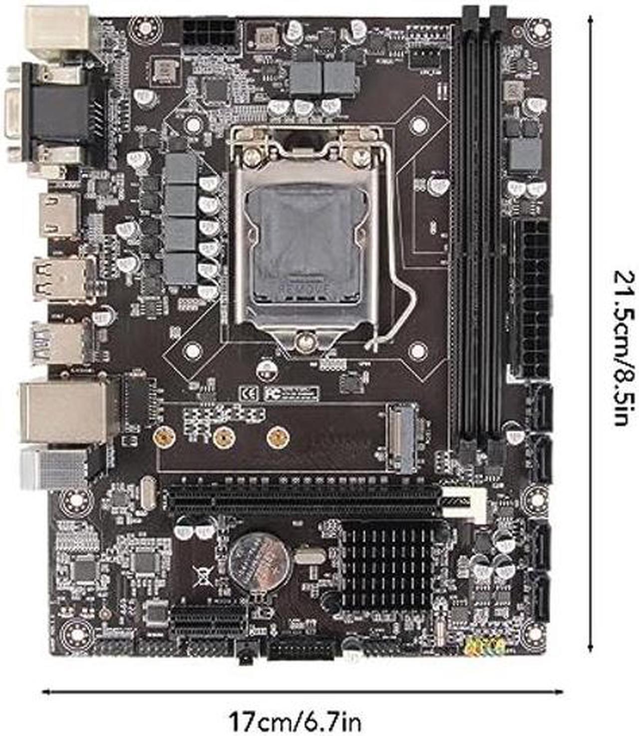 Alt view image 2 of 5 - H310 LGA 1151 Motherboard, Dual Channel DDR4 Memory Slot Gaming Motherboard Supports 8th 9th Generation for Lvy Bridge for LGA1151 Micro ATX DDR4 Motherboard