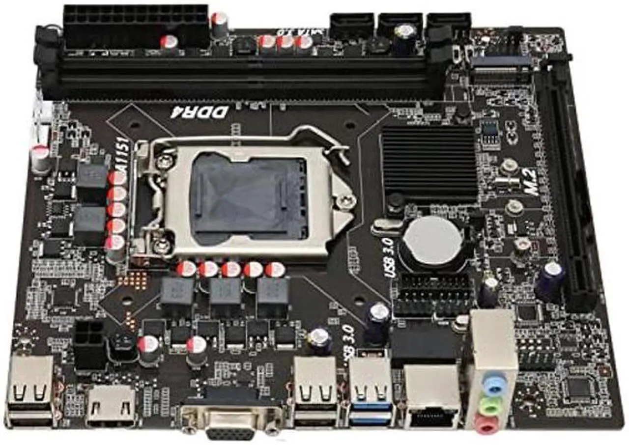 Main image of H110B4 H110 Computer Motherboard LGA1151 pin Dual Channel DDR4 Memory M.2 Interface Desktop Server Motherboard Support 1151 pin Intel Core i5 6500 i7 6700 CPU