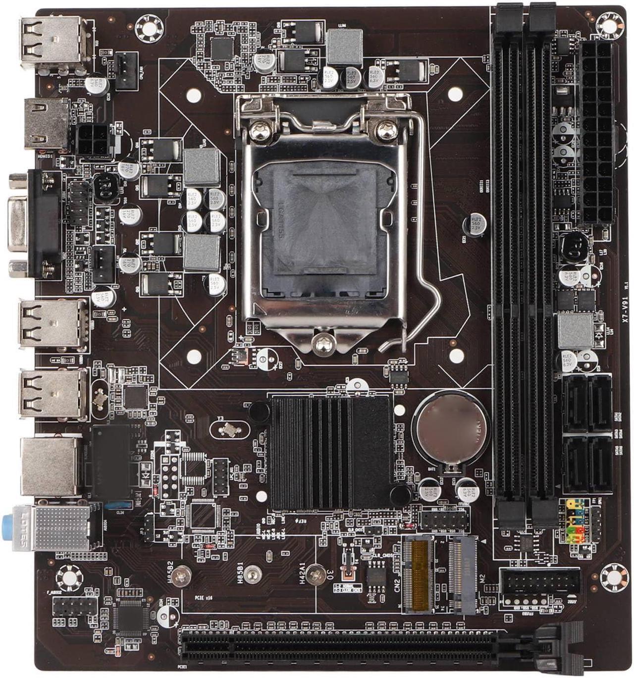 Main image of LGA 1155 Motherboard with WiFi, Dual Channel DDR3, 6 USB2.0, HD Output, Mini ITX for PC