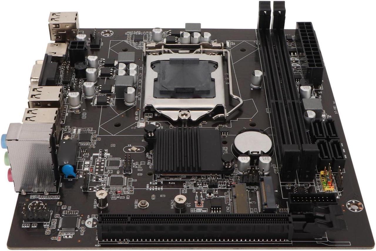 Alt view image 4 of 5 - LGA 1155 Motherboard with WiFi, Dual Channel DDR3, 6 USB2.0, HD Output, Mini ITX for PC
