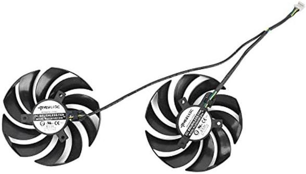 Alt view image 3 of 5 - 95MM PLD10010B12HH Ball Bearing GPU Fan for MSI RTX 3070 3080 Ti 3090 SUPRIM X Graphics Card Cooling Fan (Fan-AB)