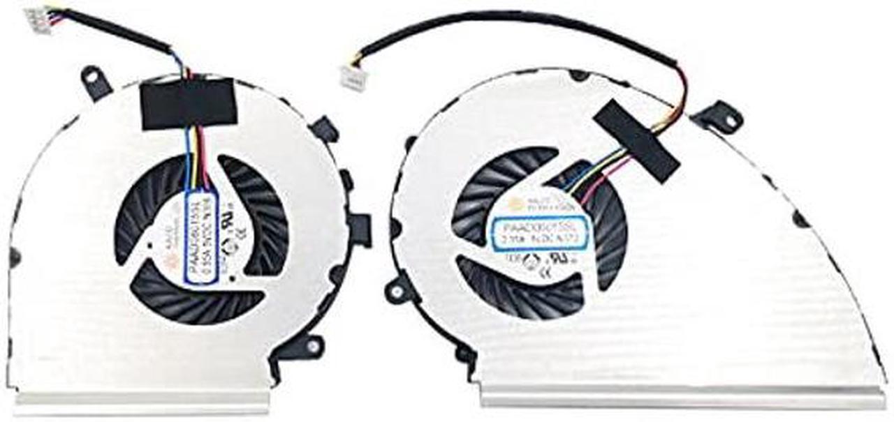 Main image of New Replacement Cooling Fans for MSI GE72VR GP72VR GL72VR MS-179B Laptop Fan One Pair