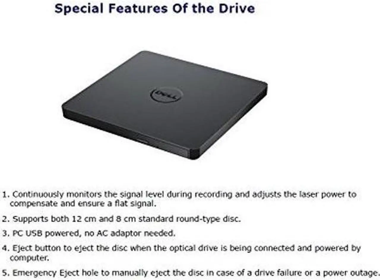 Alt view image 3 of 5 - USB External DVD Drive COMPATIBLE for Microsoft Windows 10 / Vista /7/8.1, Mac OS, Dell ,Acer , ASUS, Apple , Samsung, Lenovo Laptop Notebook UltraBook PC Desktop,CD/DVD-RW Drive, CD-RW Rewriter