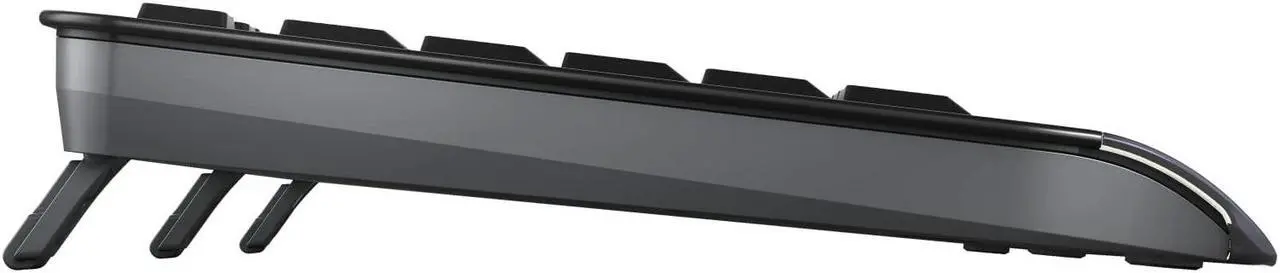 Alt view image 5 of 5 - Cherry Gentix Wireless Keyboard and Mouse Set Combo for Desktop - Full Size for Computer Desktop or Laptop at The Office or at Home - Silent, Quiet Keystrokes with an Ergo Build - Black