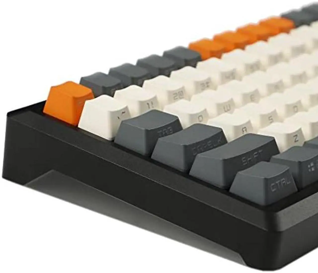 Alt view image 3 of 5 - YMDK 133 Key Carbon PBT Double Shot Side-lit Shine Through Backlit keycaps OEM Profile for MX Mechanical Keyboard 108 96 87 NJ80 KBD67 ID80 84 68 64