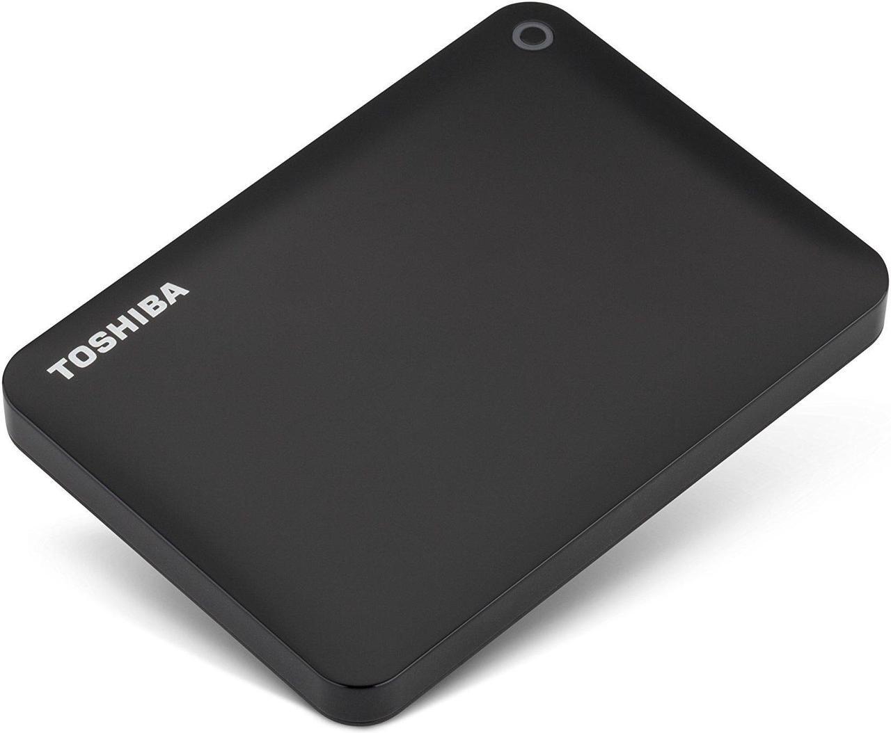 Alt view image 3 of 5 - Toshiba Canvio Connect II 1TB Portable Hard Drive, Black (HDTC810XK3A1)