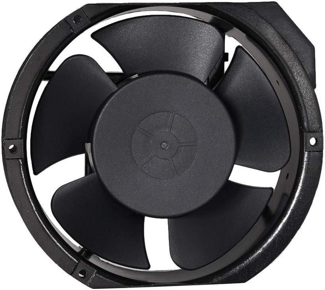 Alt view image 3 of 3 - uxcell Cooling Fan 172mm x 150mm x 51mm FP-108EX-S1-S AC 220/240V 0.22A Long Life Sleeve Bearings