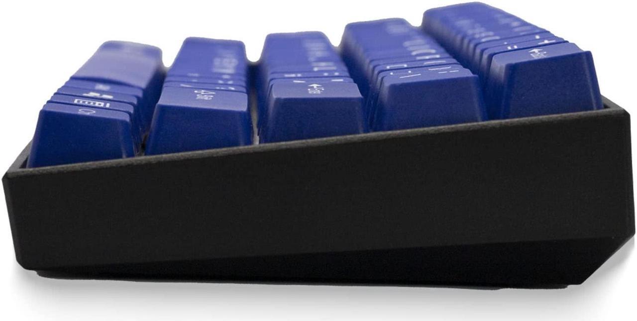 Alt view image 5 of 5 - TAI-HAO OEM Profile Blue Keycaps 117 ANSI Layout Compatible with All MX Types Keyboards(61/87/104/108+1.25 Fn + 1.75U/ 2U Shift Key) Custom Keycap Set