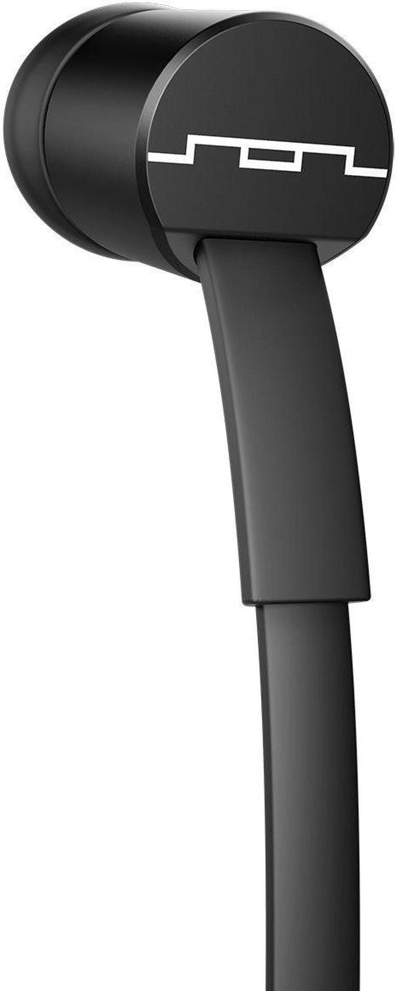 Alt view image 2 of 5 - SOL REPUBLIC Jax Wired 1-Button In-Ear Headphones, Android Compatible, Tangle Free Cable, In-Ear Noise Isolation, 4 Ear Tip Sizes, Great for Calls, Black