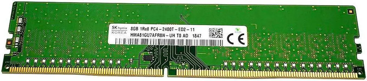 Main image of Hynix HMA81GU7AFR8N-UH 8GB DDR4-2400 ECC UDIMM
