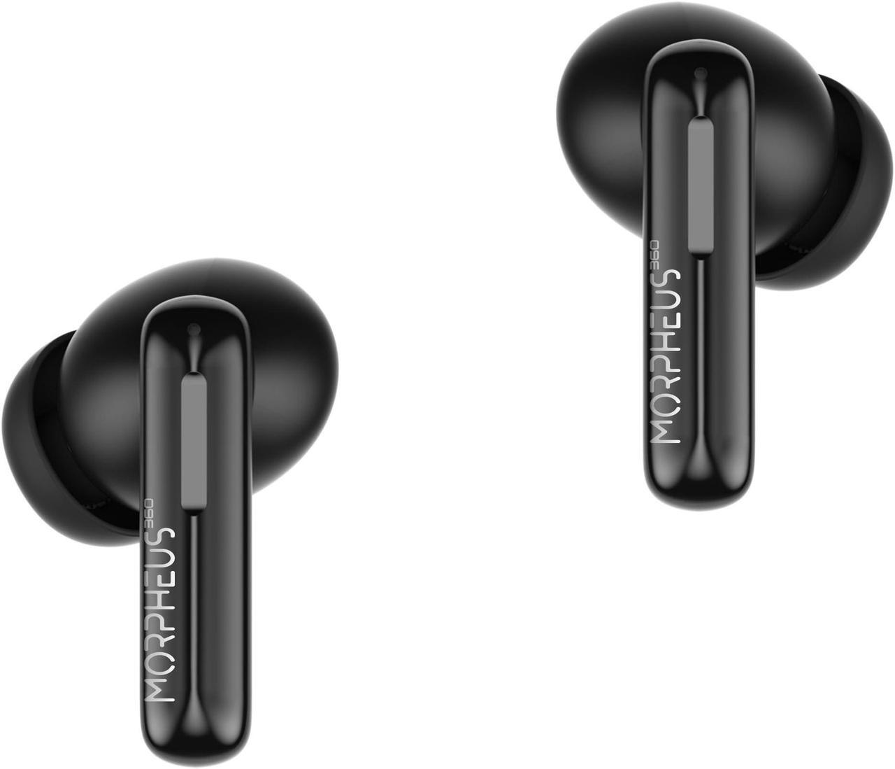 Main image of Morpheus 360 Nemesis ANC Wireless Noise Canceling Headphones TW2750B, Bluetooth in ear Earphones, Magnetic Charging Case, 30H Playtime, Pure Black