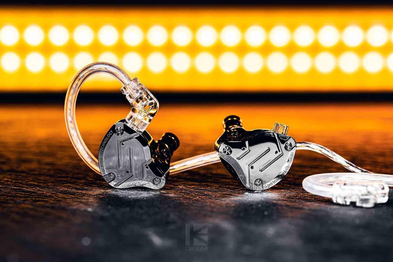Alt view image 3 of 5 - KZ ZS10 PRO Gaming Earbuds Headphone,KZ in Ear Monitor IEM Headphone,4BA+1 DD Bass Professional Earphone with Detachable Cable for Musicial System (ZS10 PRO-Matte Black, No Microphone)...